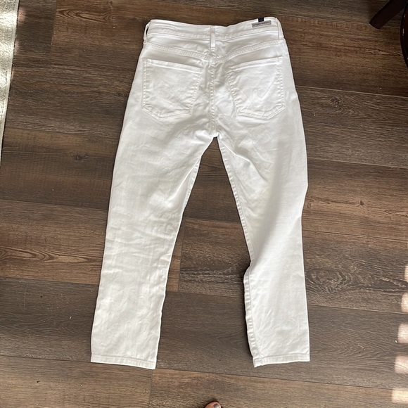 Citizens of Humanity White Phoebe Crop - Picture 4 of 4